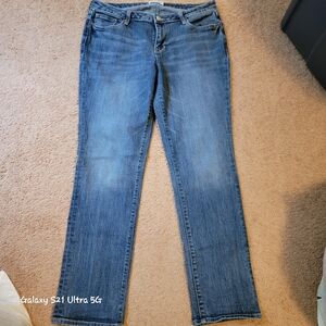 Old Navy Women's Straight Leg Blue Jeans